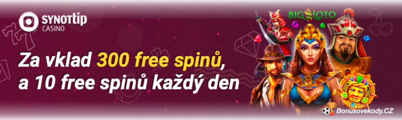 Free spiny Synottip