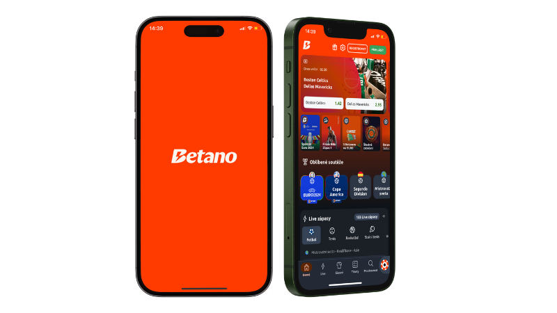 Mobilní aplikace Betano