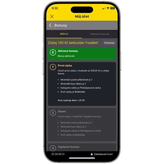 Aktivace Fortuna free betu