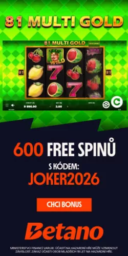 Betano novoroční bonus