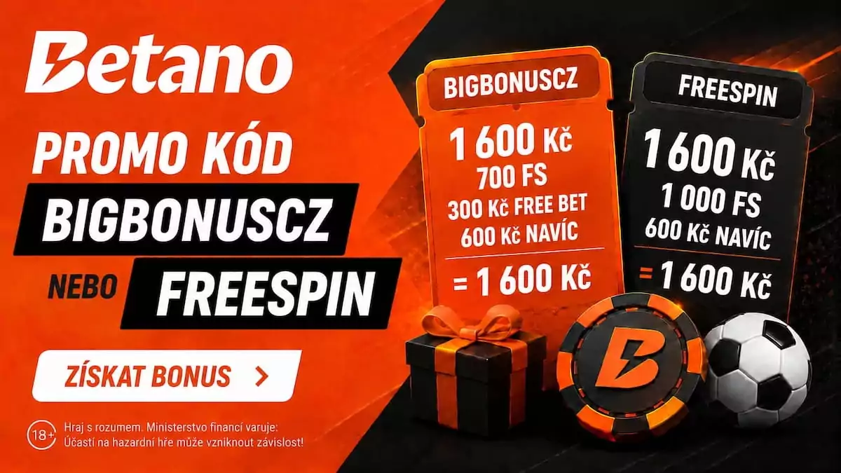 Betano promo kód dnes