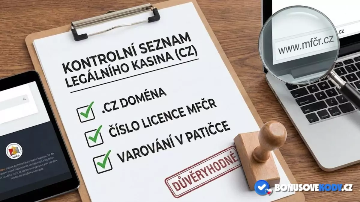 Checklist legálního casina