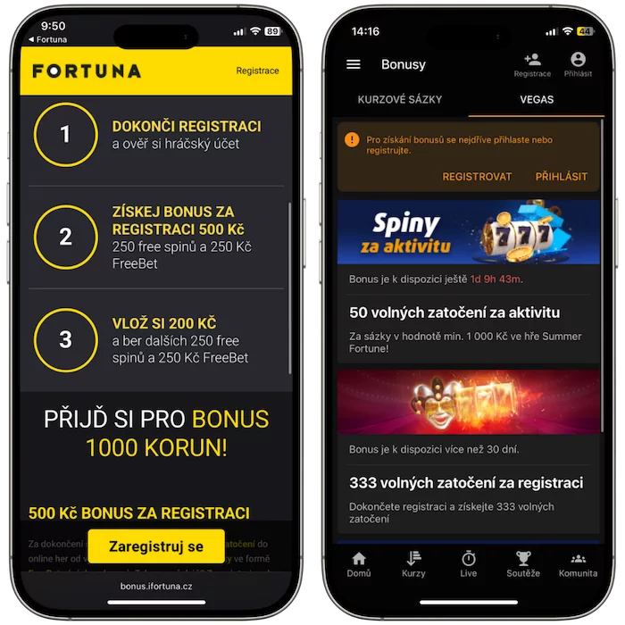 Free spiny Fortuna a Tipsport