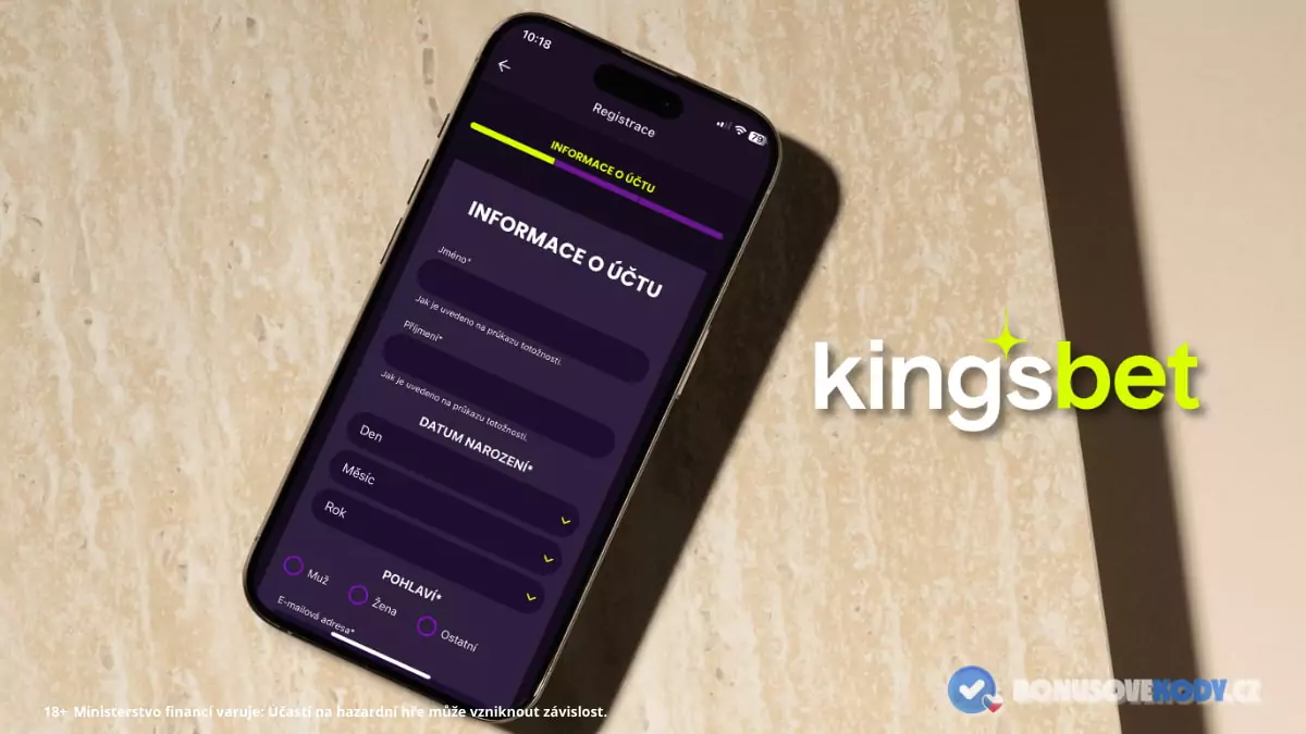 Kingsbet registrace