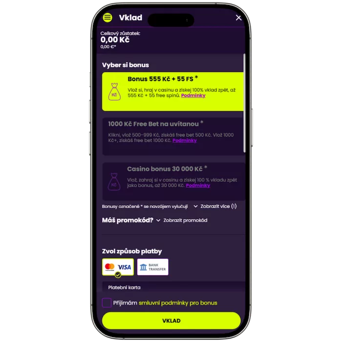 Kingsbet získáni bonusu