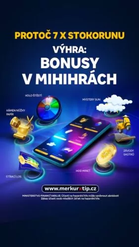 Merkurxtip bonusy v minihrách