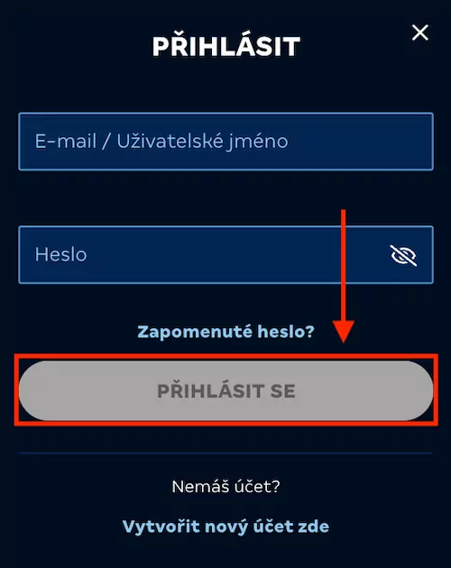Merkurxtip přihlášení