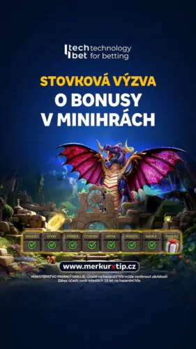 Merkurxtip stovková výzva v minihrách
