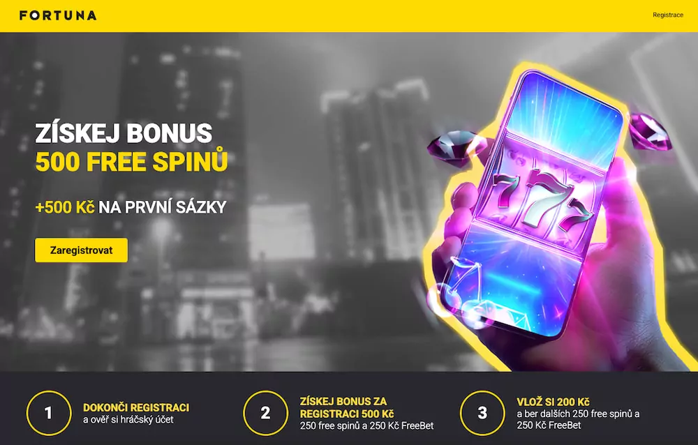 Promo kód Fortuna 1000ZDARMA