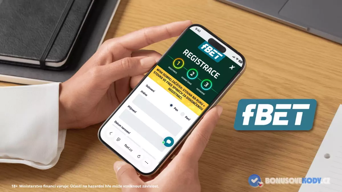 Registrace Fbet