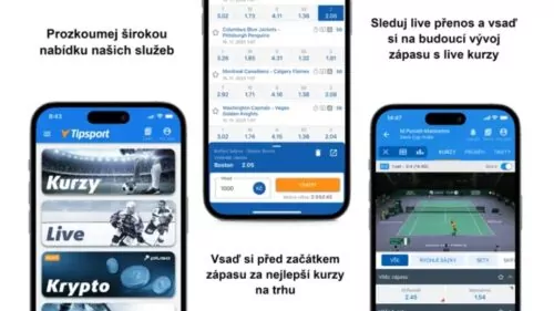 Tipsport mobilní aplikace