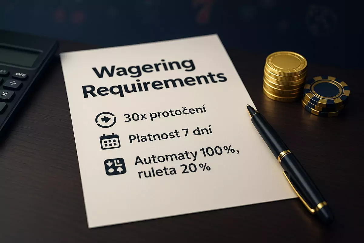 Srovn&aacute;n&iacute; Wagering requirements