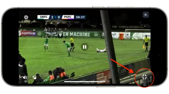 Fullscreen Betano TV