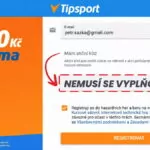 Tipsport akční kód